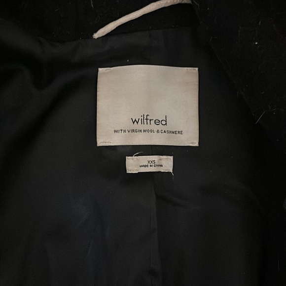 Wilfred Borda Belt Wool Coat - Picture 4 of 5